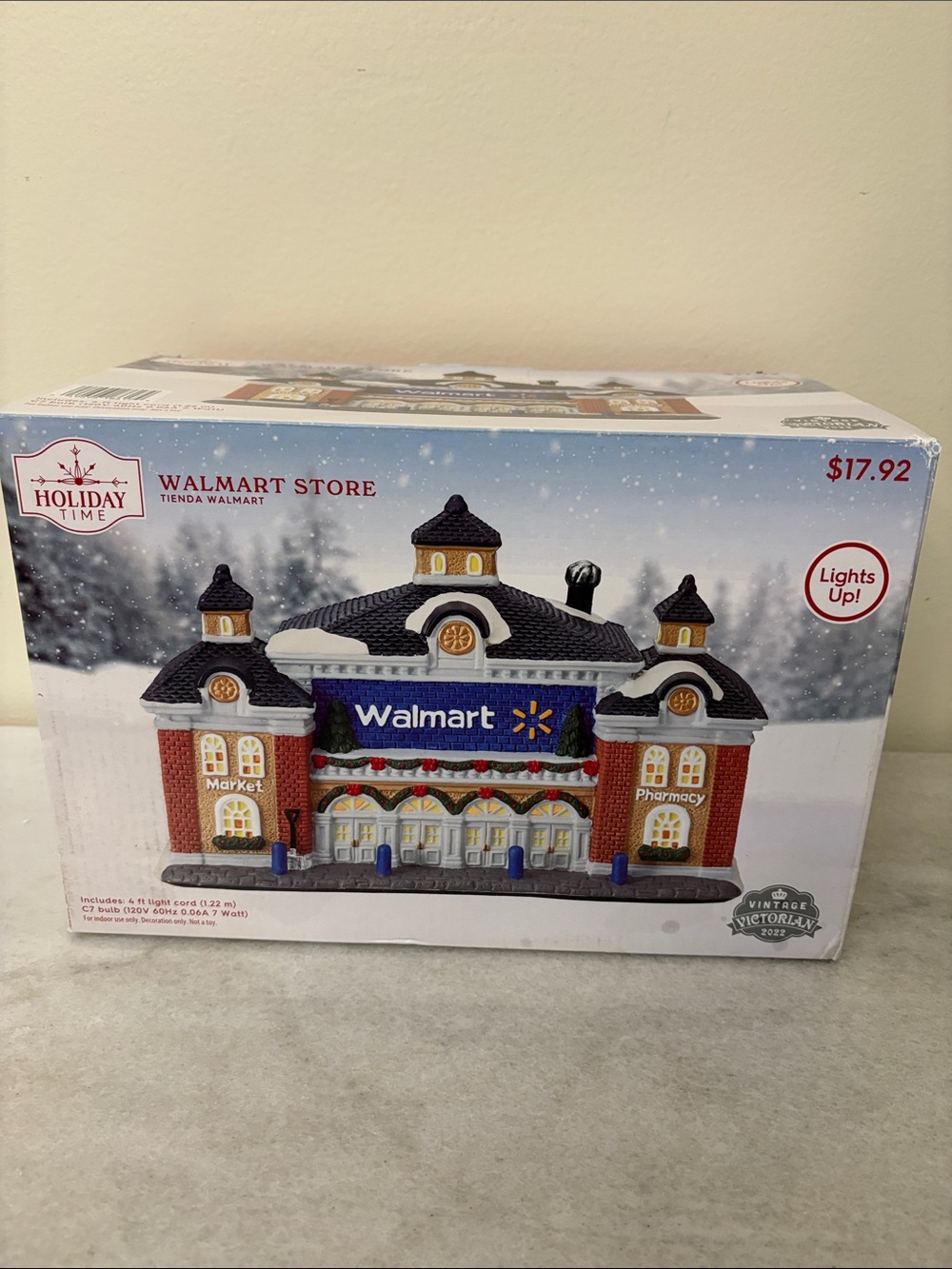 Holiday Time victorian style Walmart